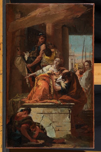 The Martyrdom of St. Agatha, c.1734 by Giovanni Battista Tiepolo